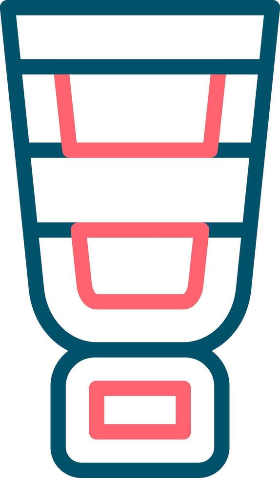 Sunscreen Creative Icon Design vector