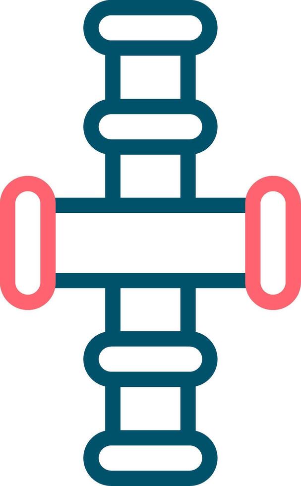 Pipeline Creative Icon Design vector