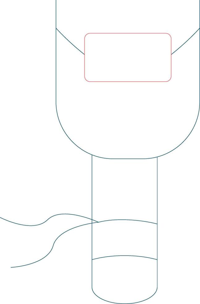Line Two Color Design vector