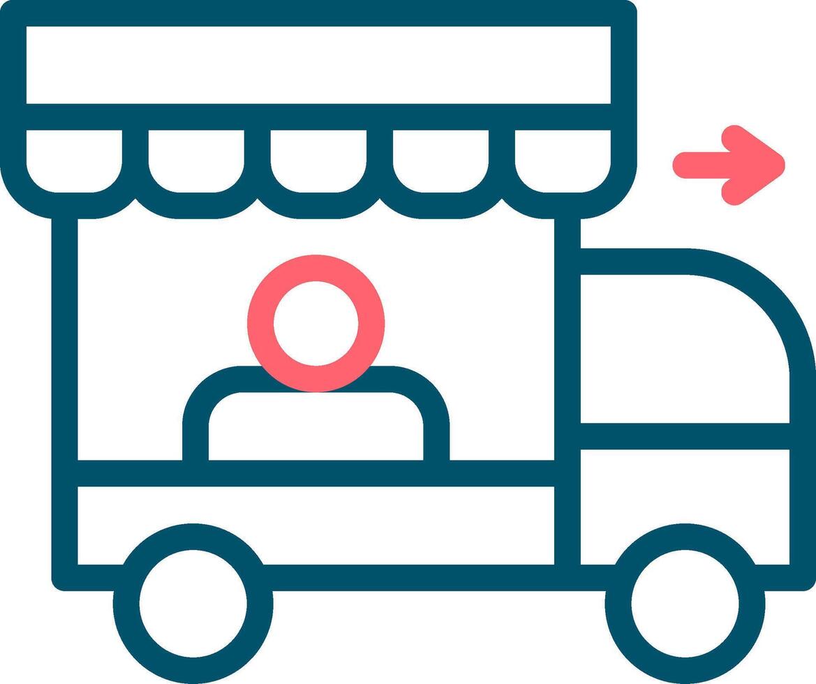 Delivery Creative Icon Design vector