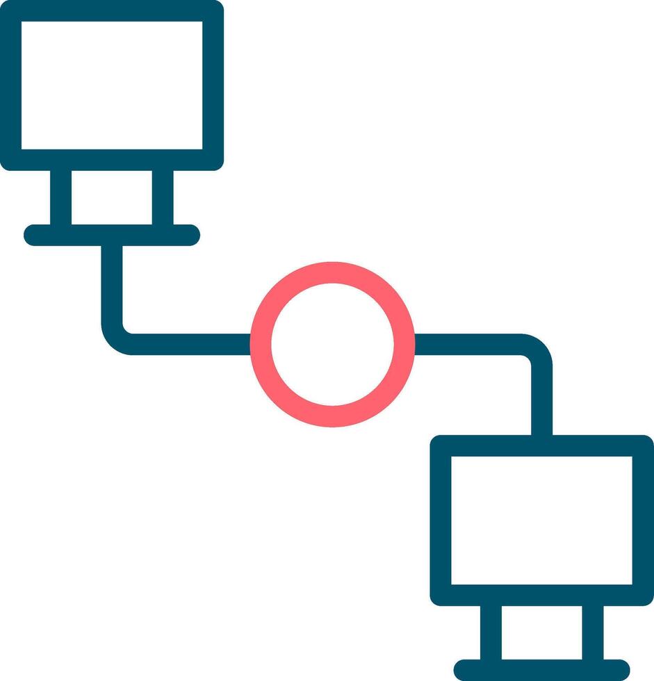 Unstructured Data Creative Icon Design vector