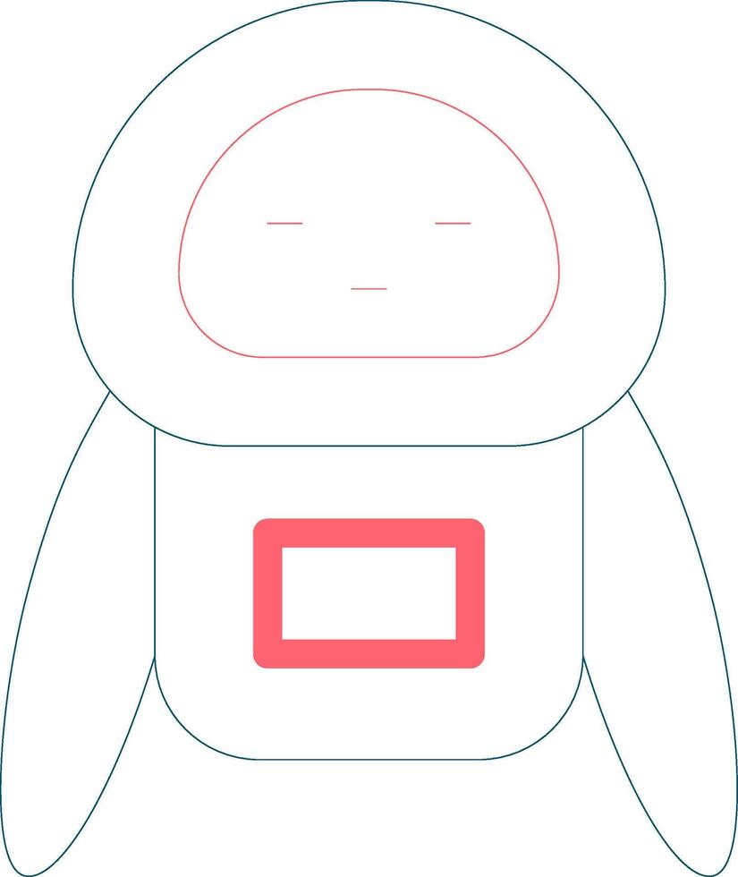 Robot Creative Icon Design vector