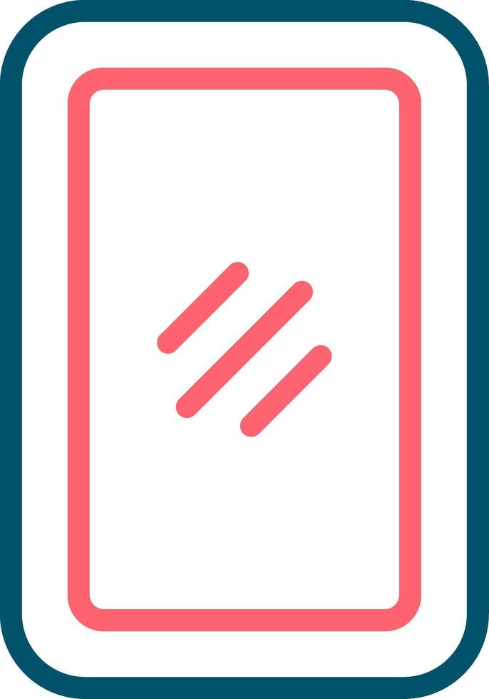 Line Two Color Design vector