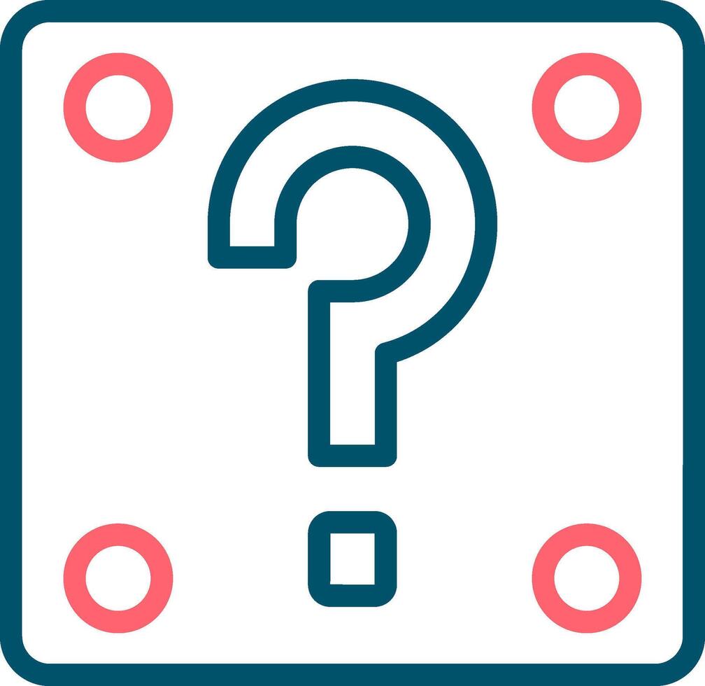 Game Mystery Creative Icon Design vector