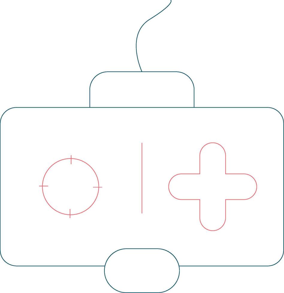 Line Two Color Design vector