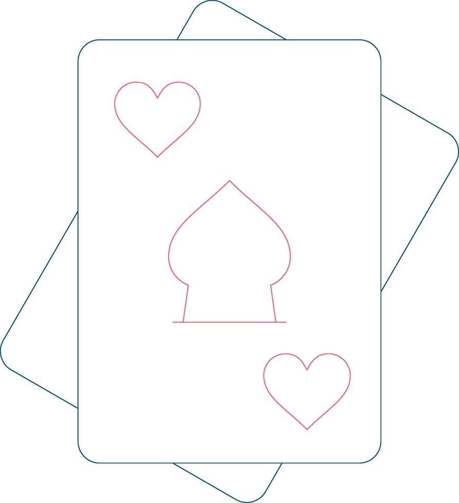 Line Two Color Design vector