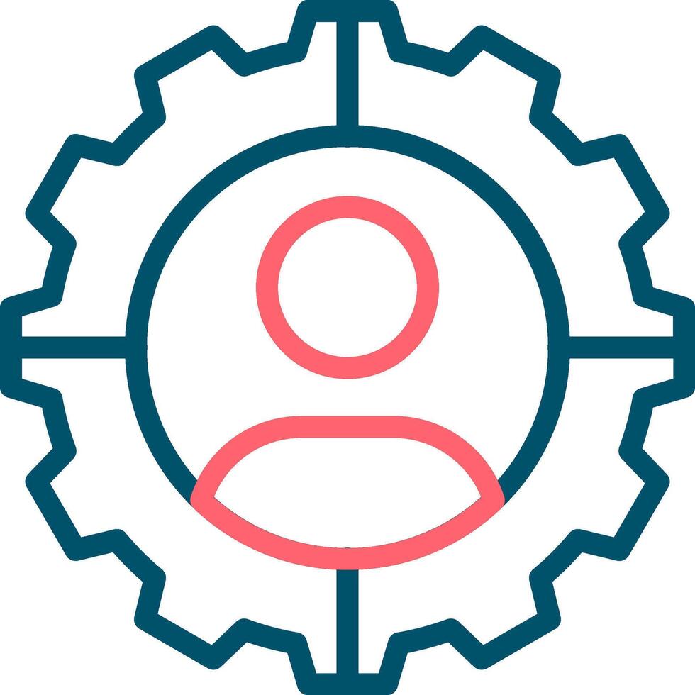 Personalization Creative Icon Design vector