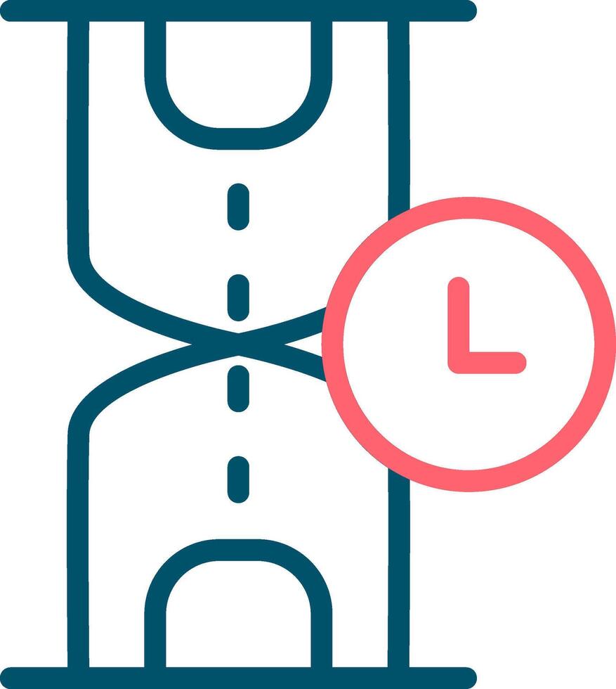 Jet Lag Creative Icon Design vector