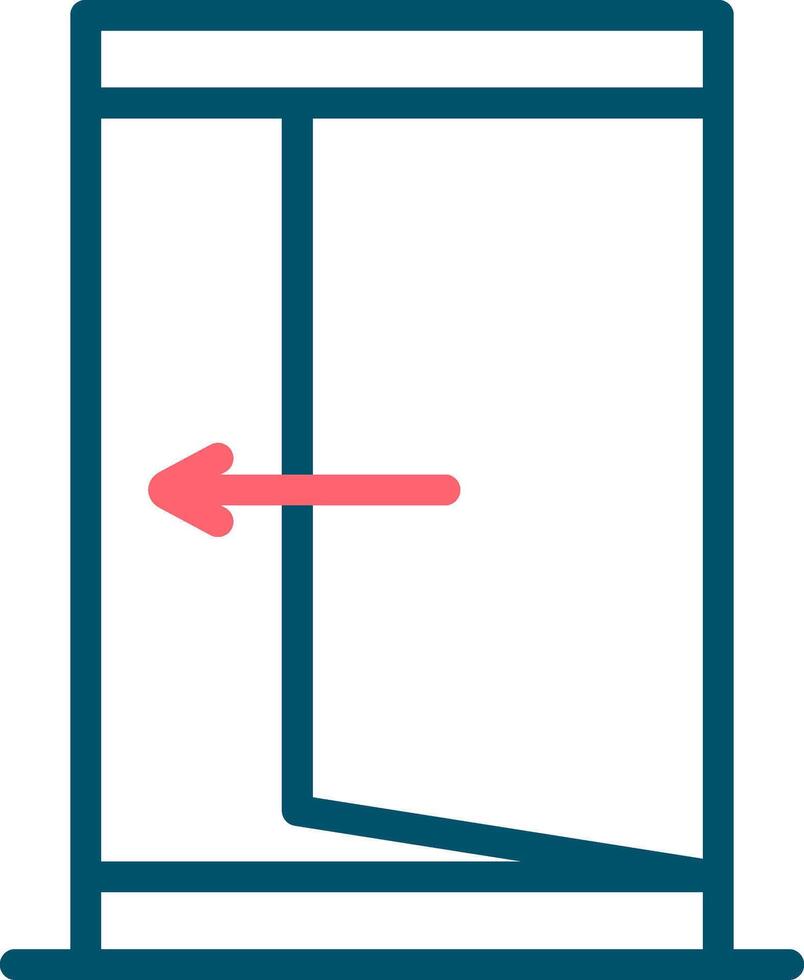Entrance Creative Icon Design vector