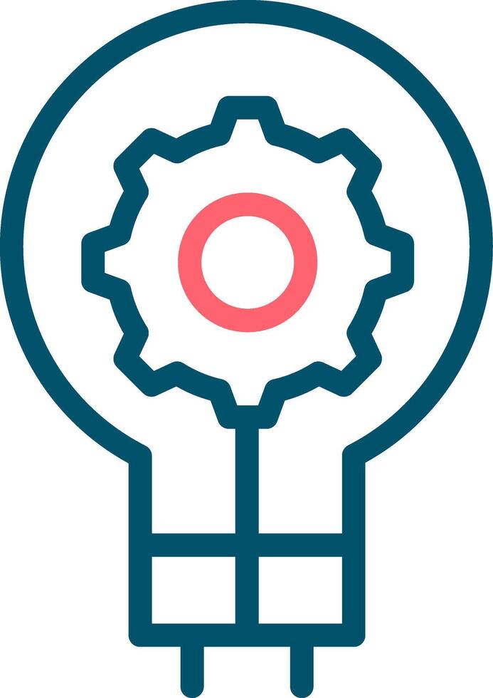 Idea Generation Creative Icon Design vector