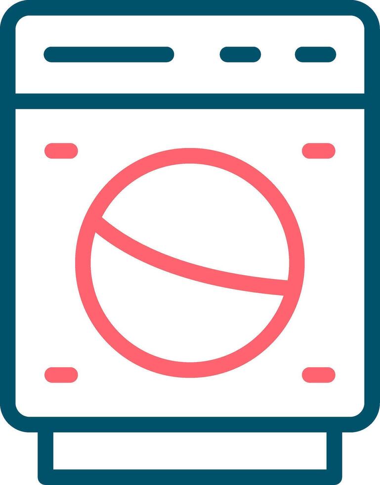 Laundry Service Creative Icon Design vector