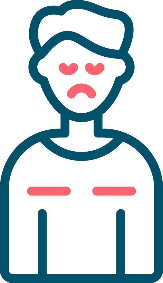 Grief Creative Icon Design vector
