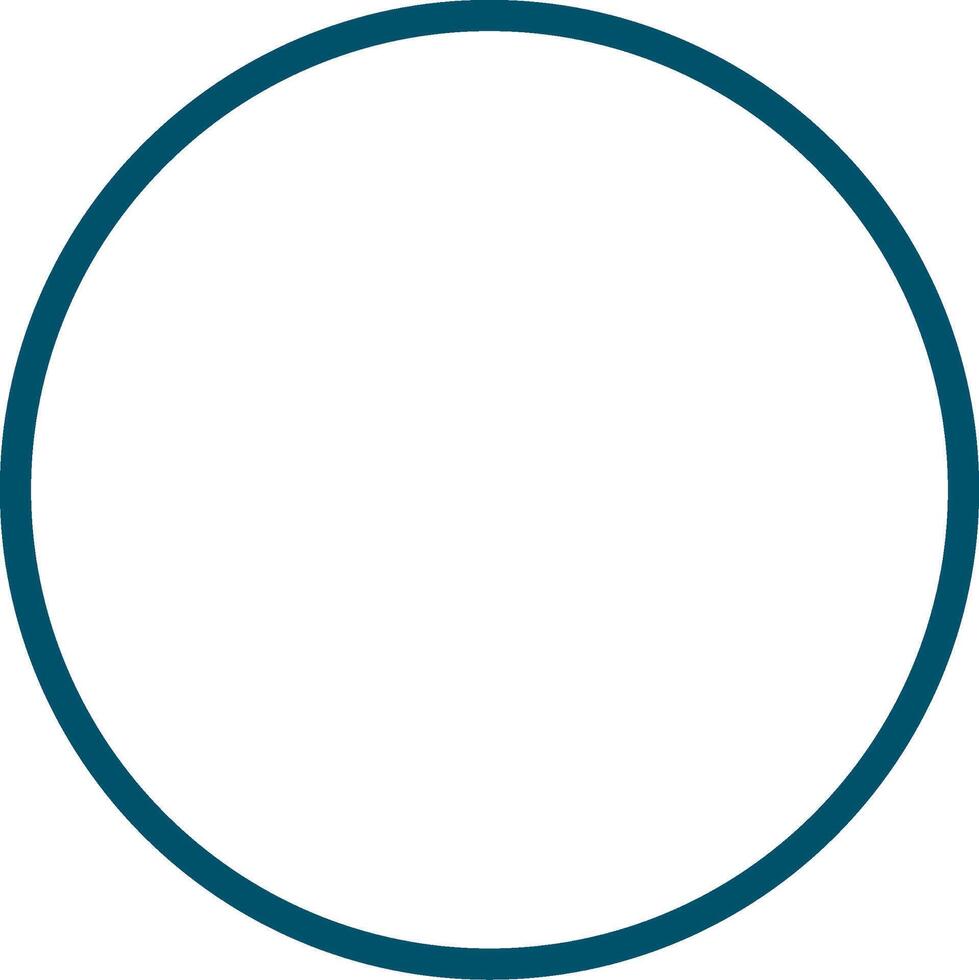 Circle Creative Icon Design vector