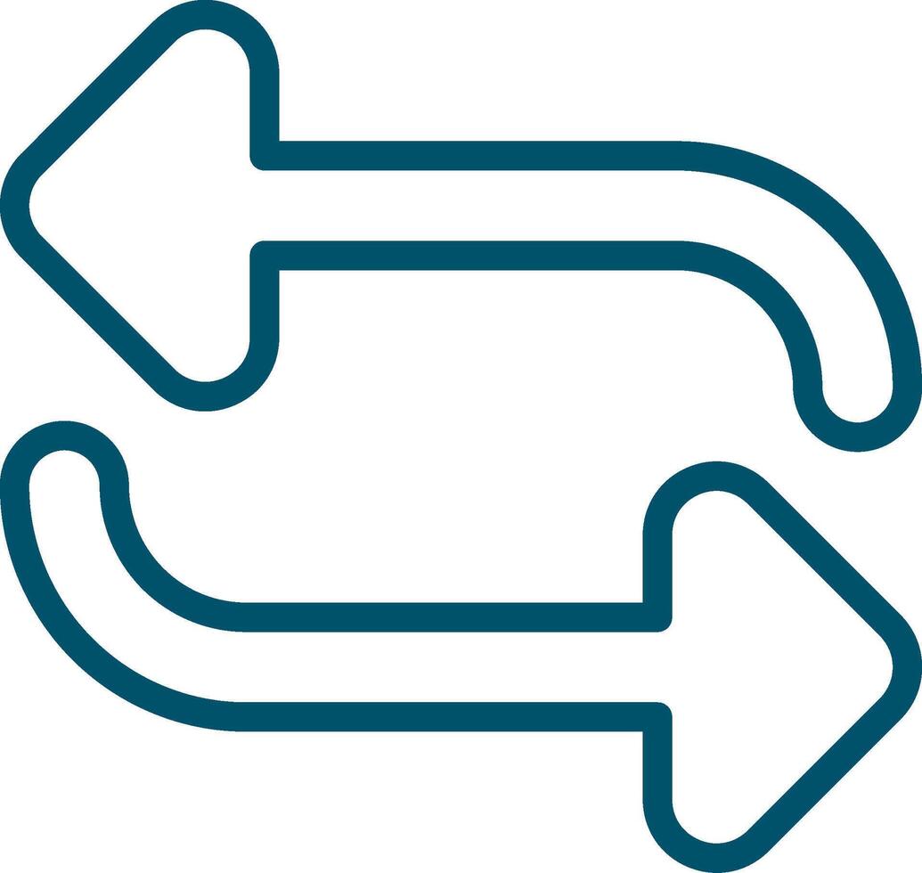 Arrows Repeat Creative Icon Design vector