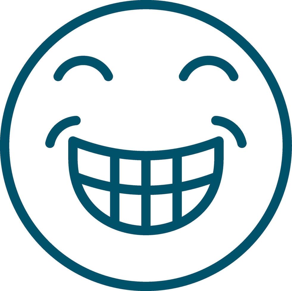 Grin Creative Icon Design vector