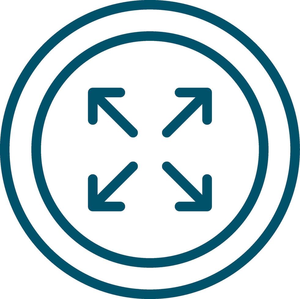 Expand Creative Icon Design vector