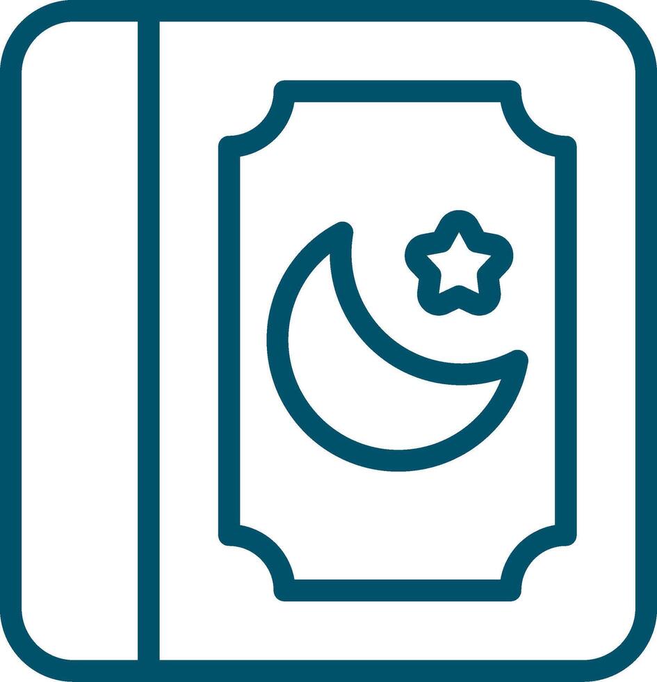 Quran Creative Icon Design vector