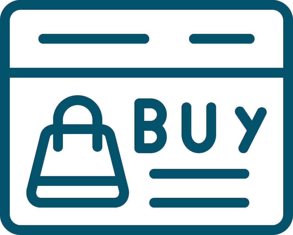 Online Bay Creative Icon Design vector