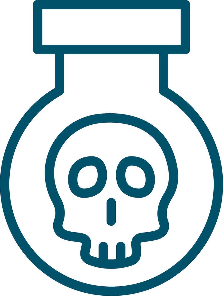 Poison Creative Icon Design vector