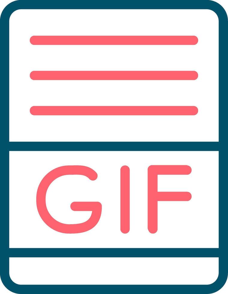 GIFs Creative Icon Design vector