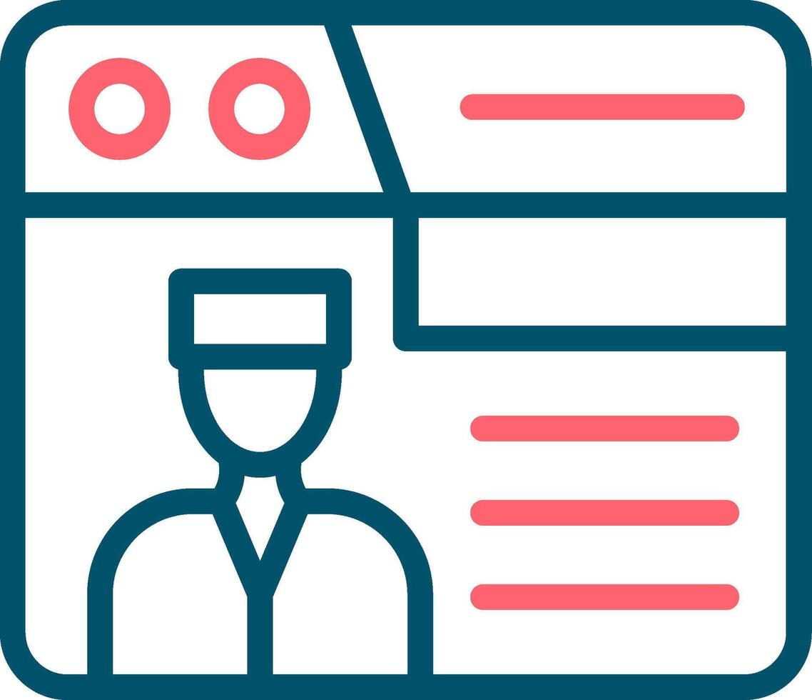 Documentation Portal Creative Icon Design vector