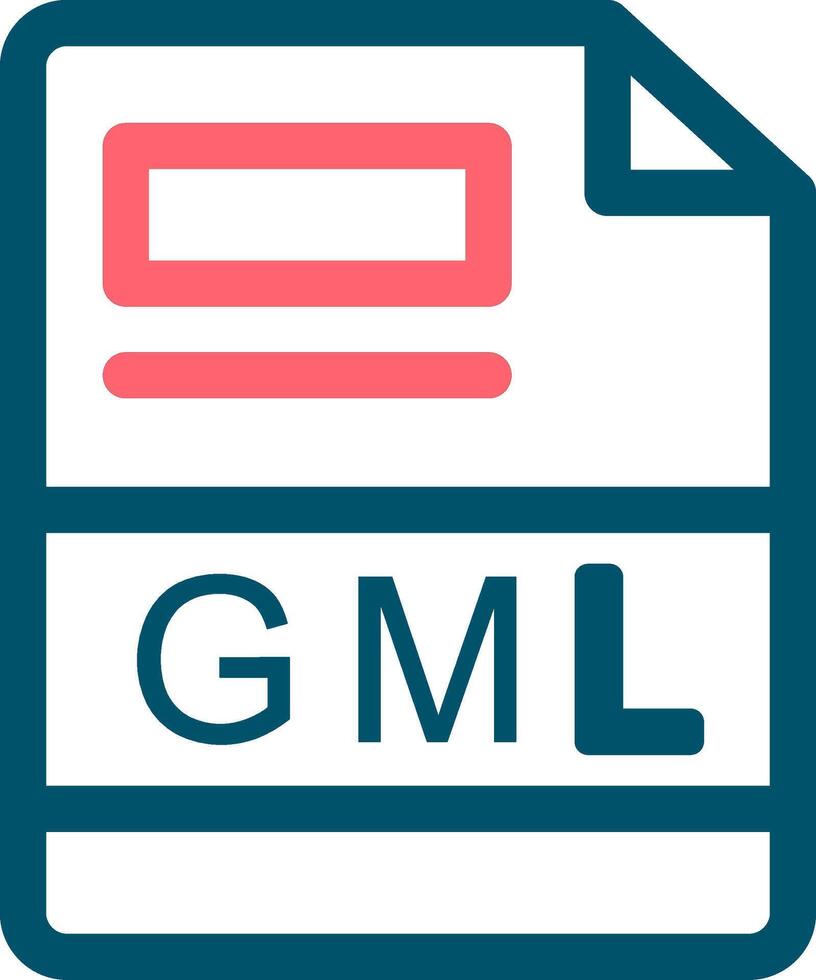 GML Creative Icon Design vector