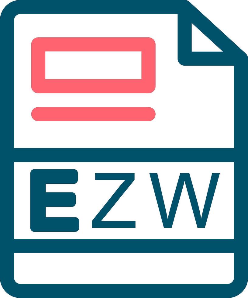 EZW Creative Icon Design vector