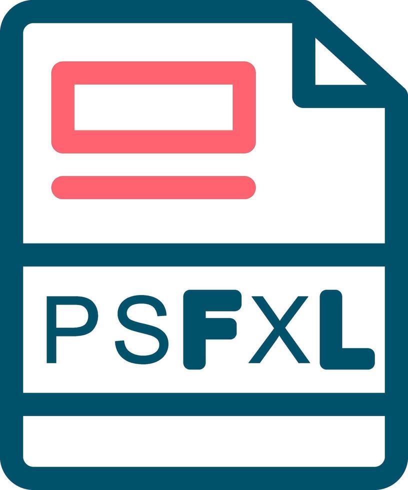 PSFXL Creative Icon Design vector