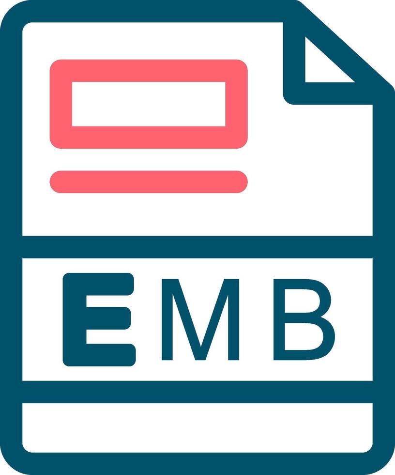 EMB Creative Icon Design vector