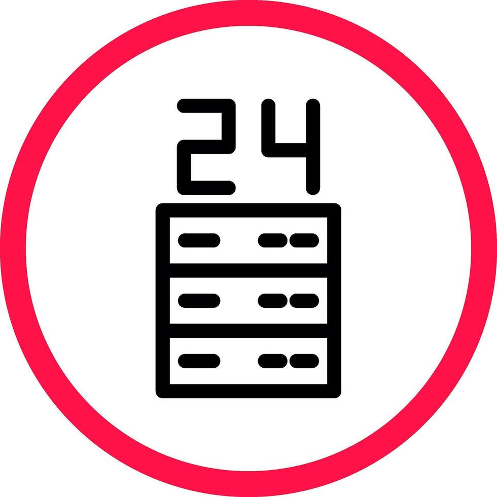 Data Center Creative Icon Design vector