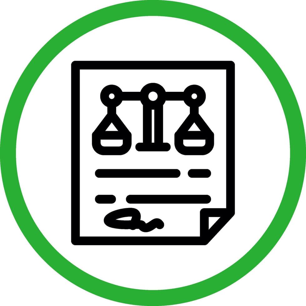 Law Creative Icon Design vector