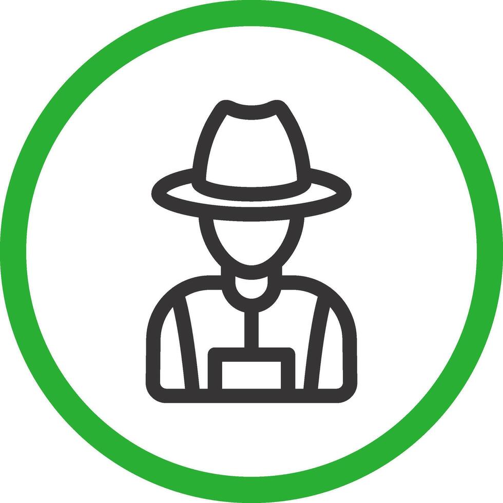 Farmer Creative Icon Design vector