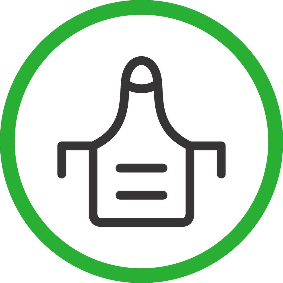 Apron Creative Icon Design vector