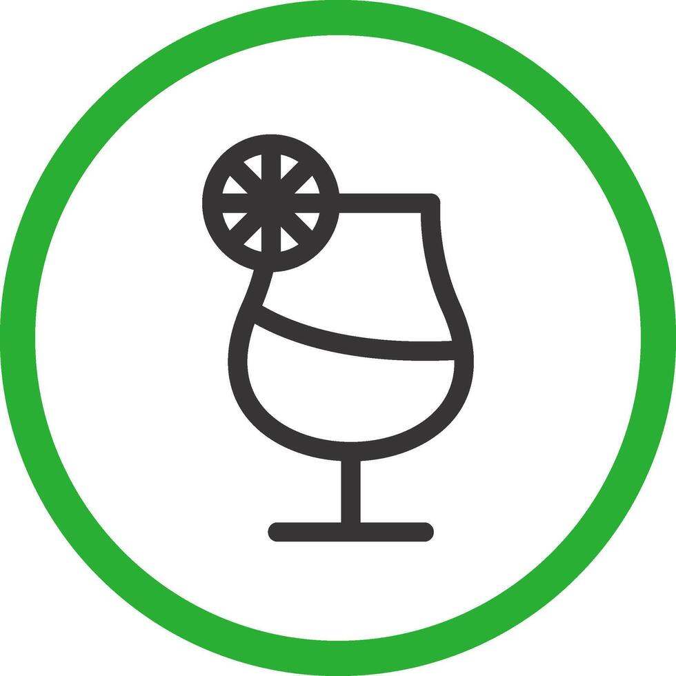 Martini Creative Icon Design vector