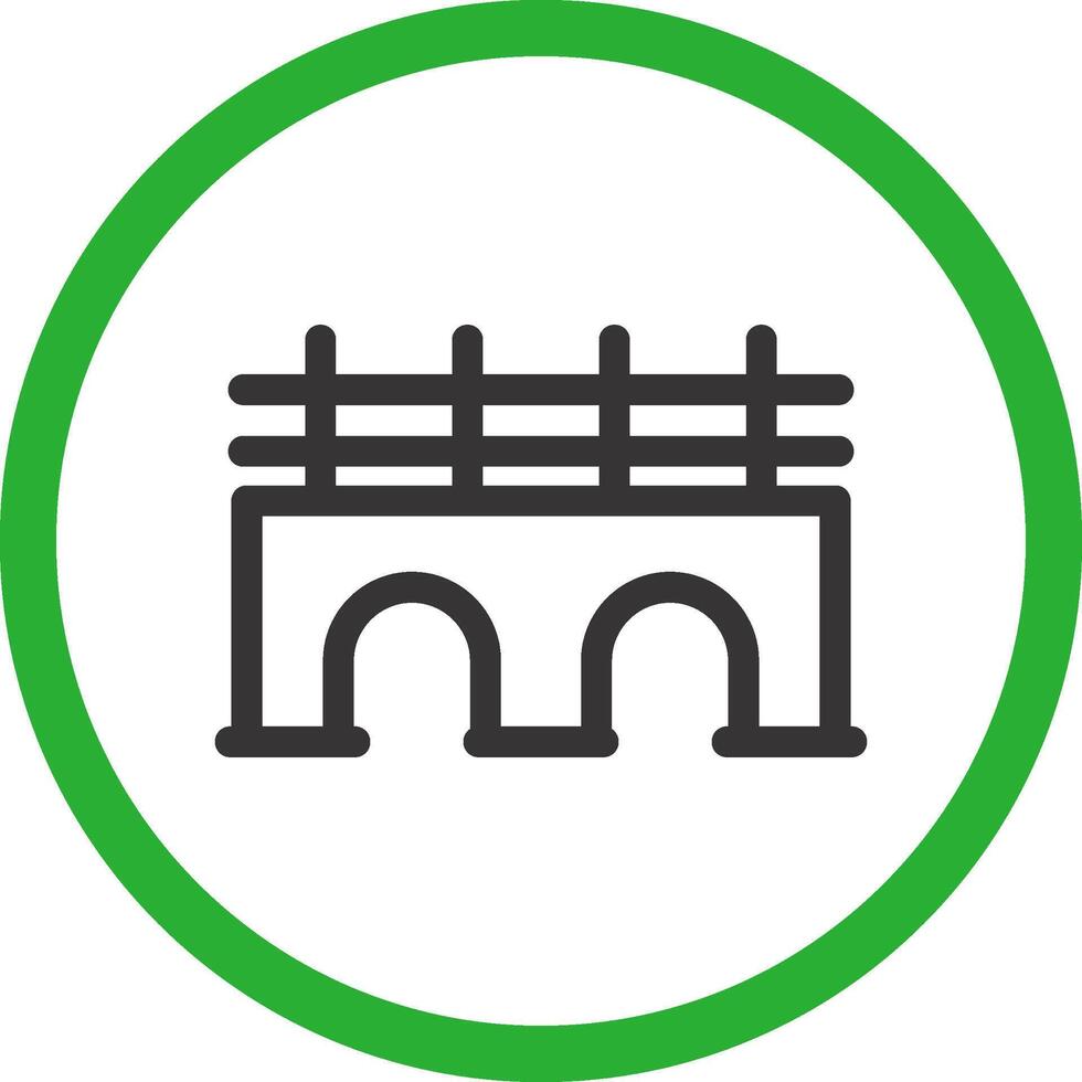 Bridge Creative Icon Design vector