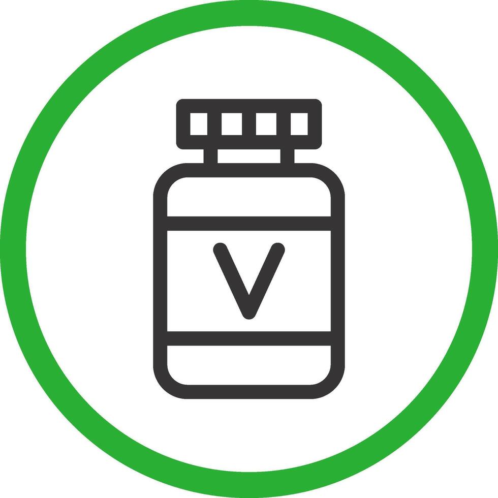 Vitamin Creative Icon Design vector