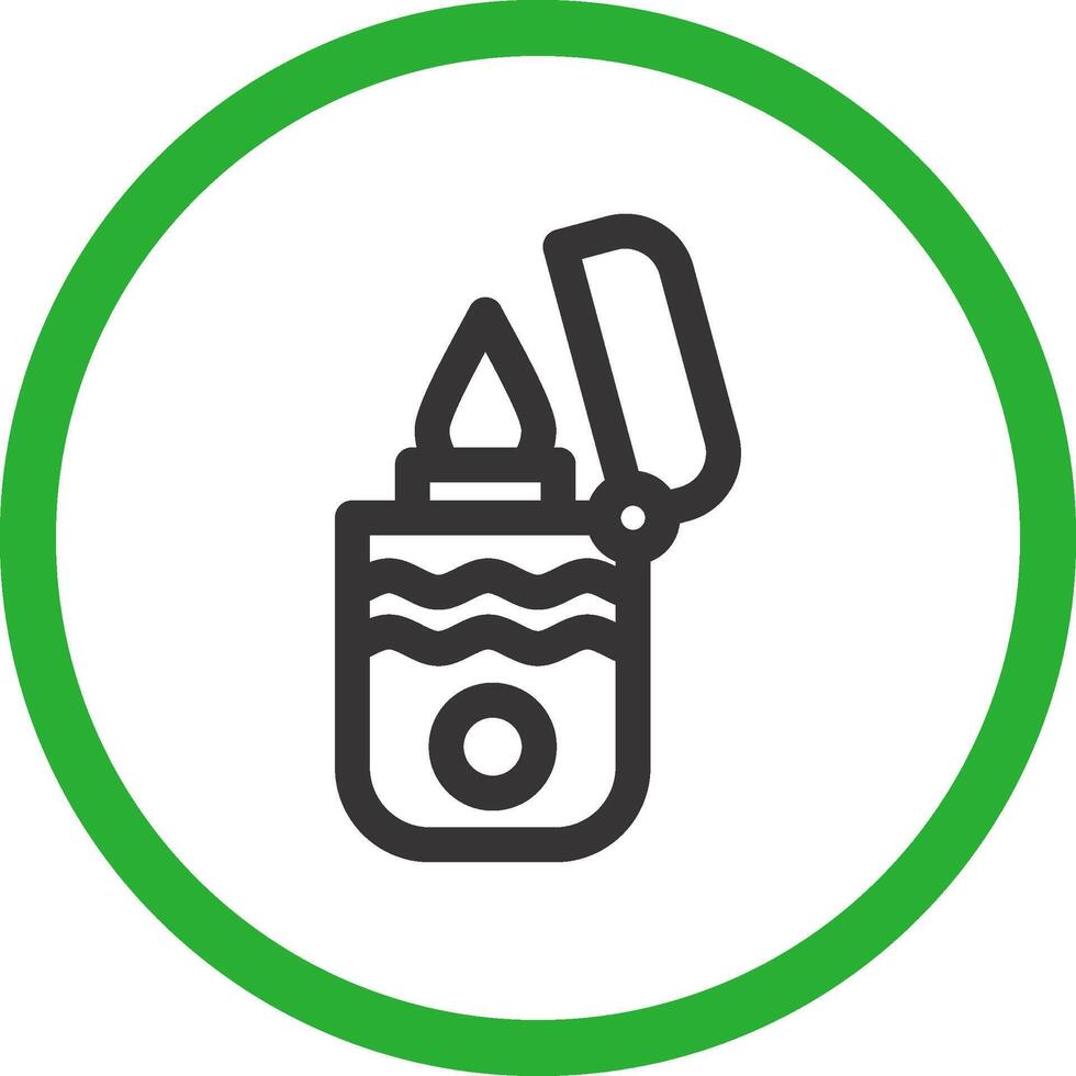 Lighter Creative Icon Design vector