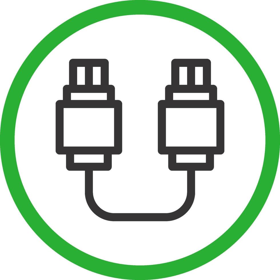 Usb Connection Creative Icon Design vector