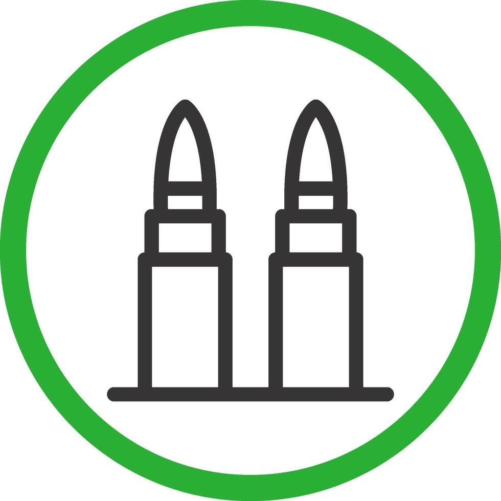 Bullets Creative Icon Design vector