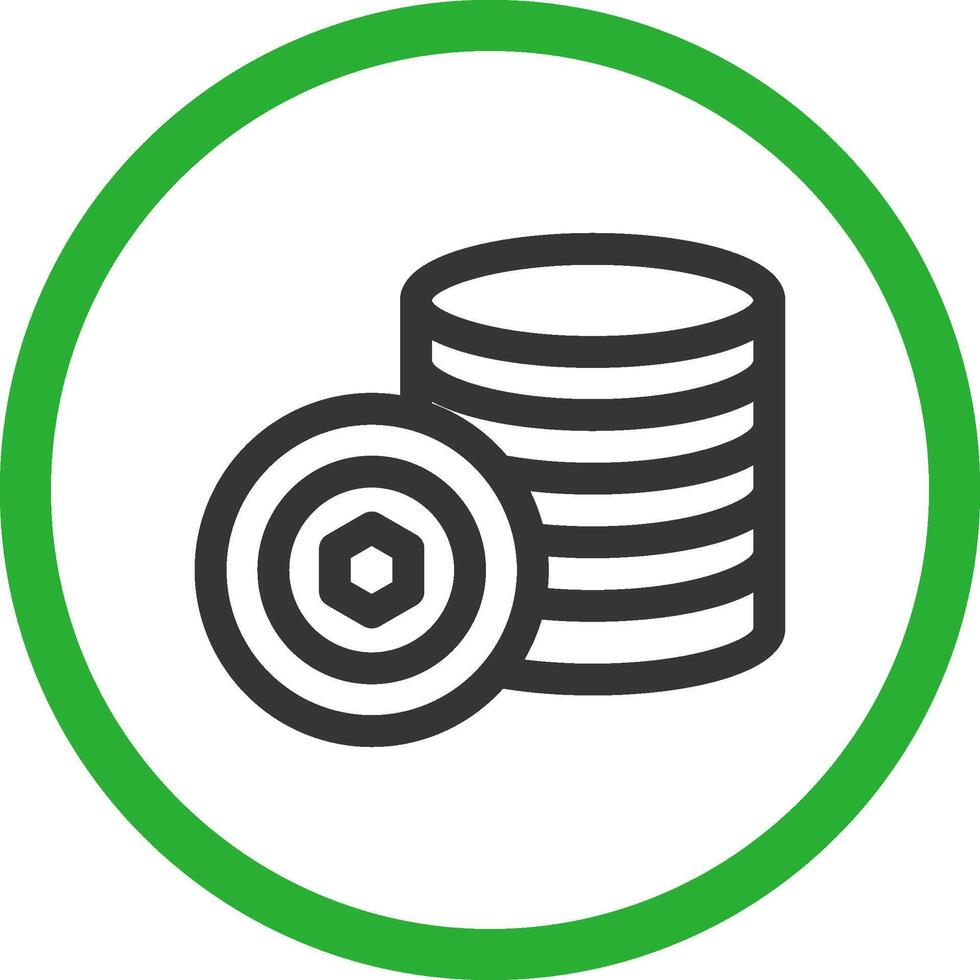 Coins Creative Icon Design vector