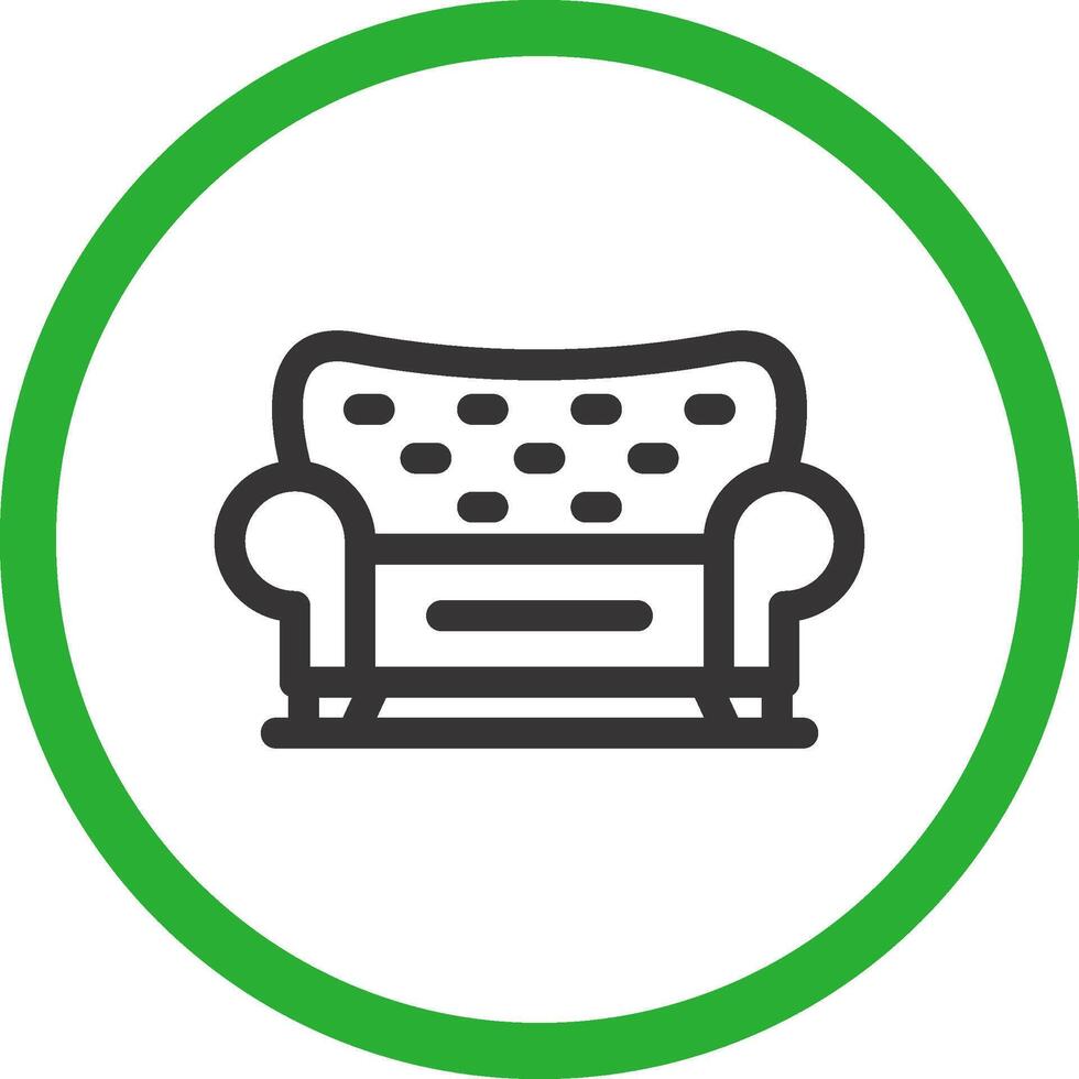 Sofa Creative Icon Design vector