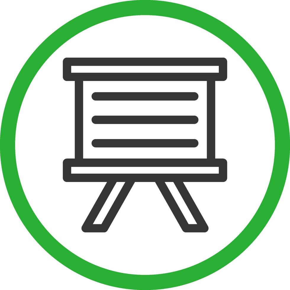 White Board Creative Icon Design vector