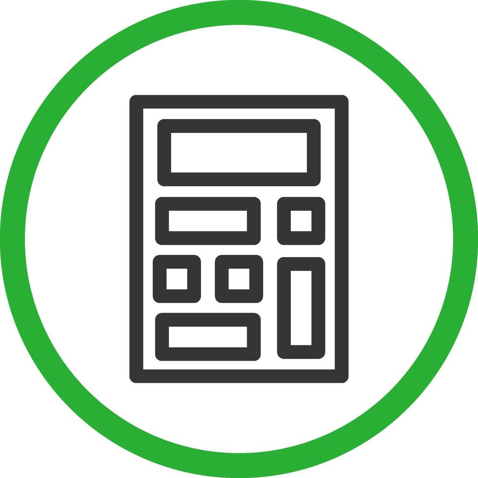 Line Green Gradient Design vector