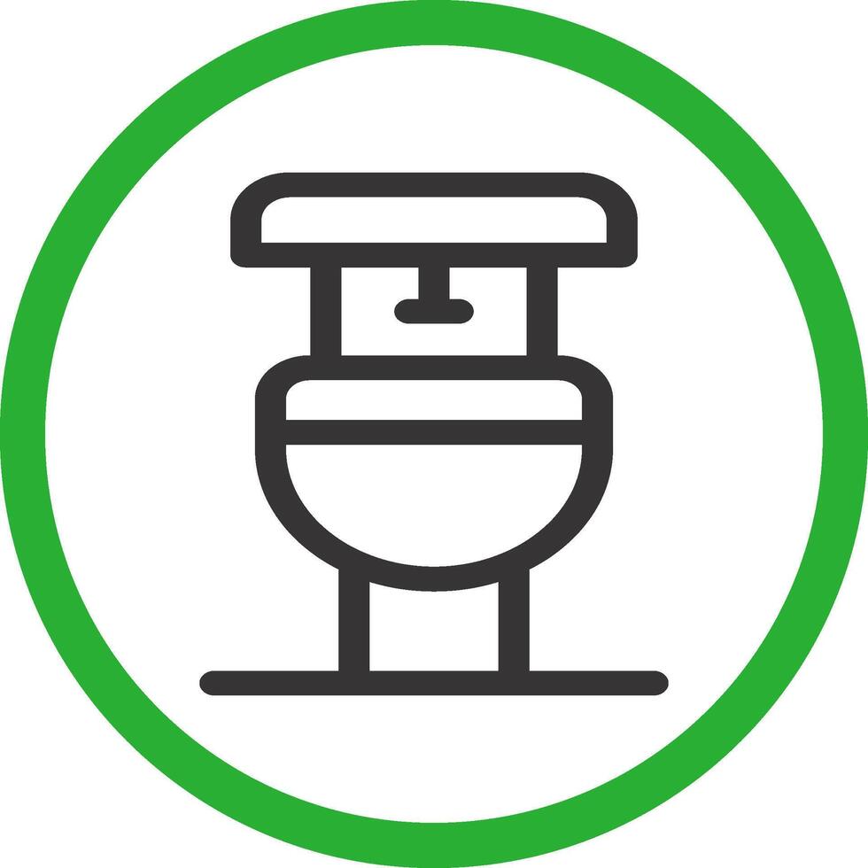 Toilet Creative Icon Design vector