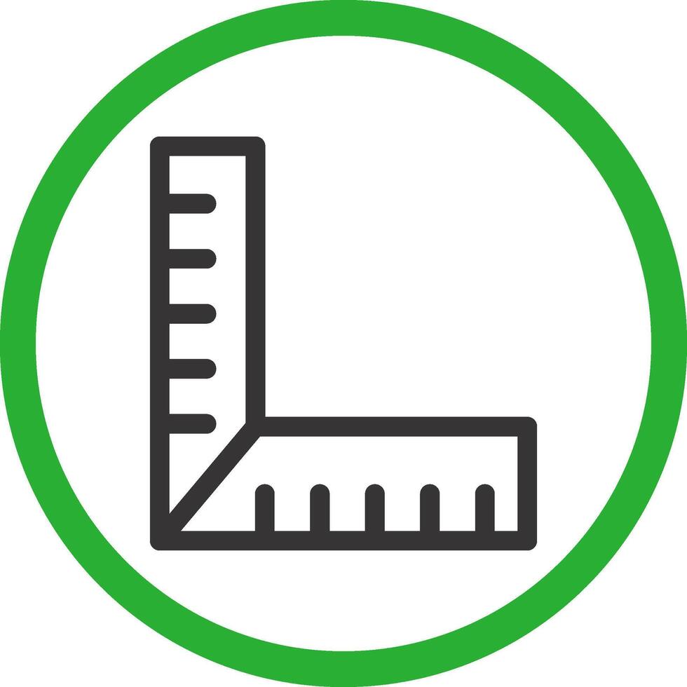 Ruler Creative Icon Design vector