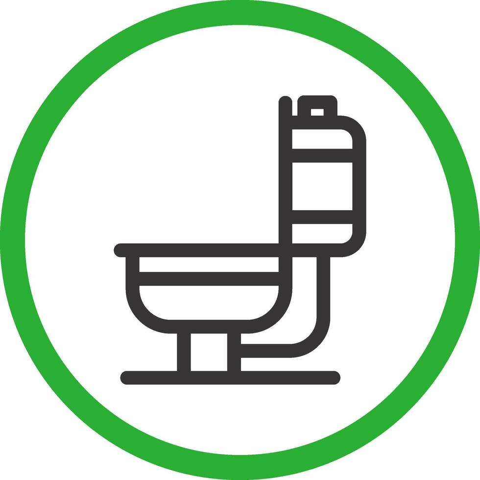 Toilet Creative Icon Design vector