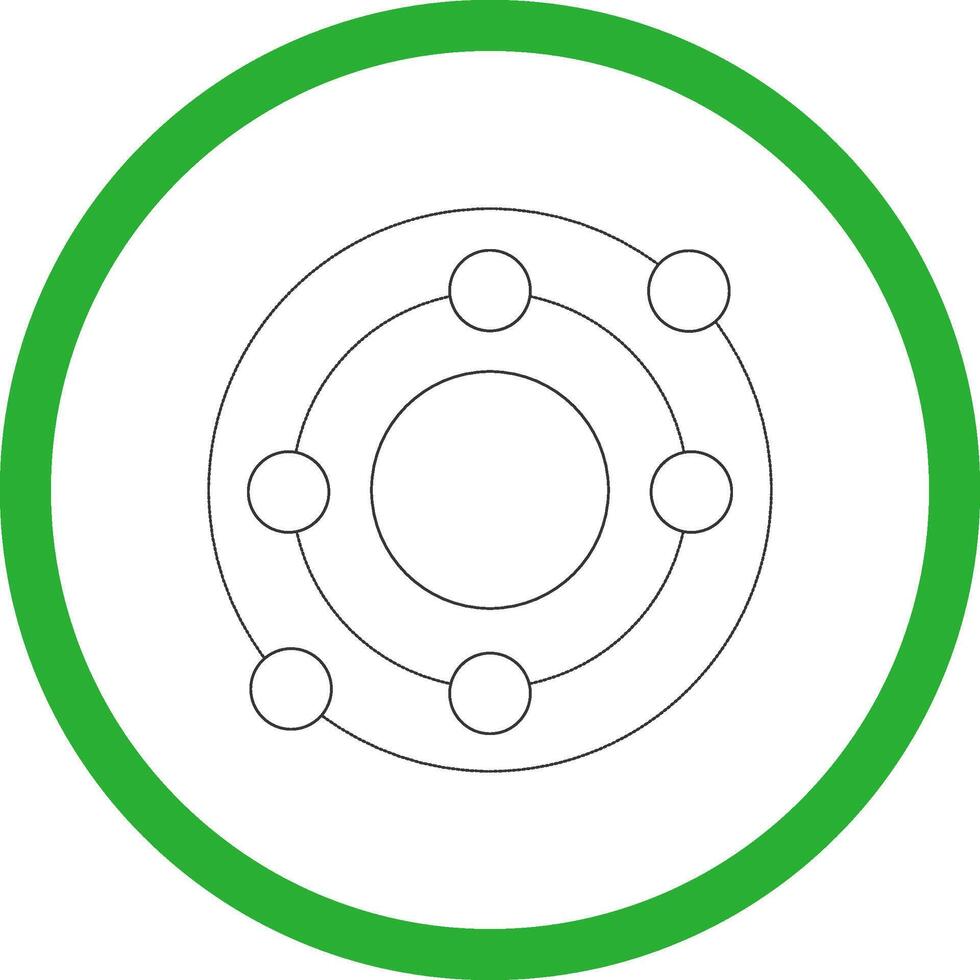 Planet Creative Icon Design vector