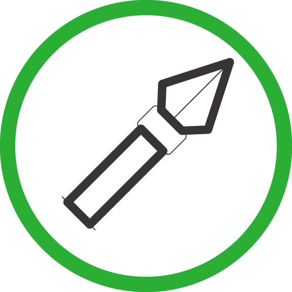 Spear Creative Icon Design vector