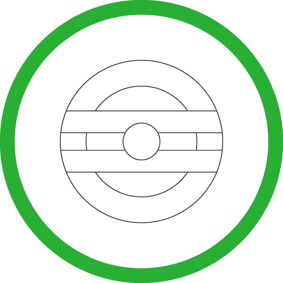Line Green Gradient Design vector