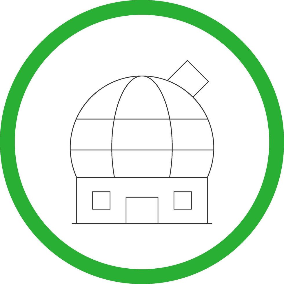 Observatory Creative Icon Design vector